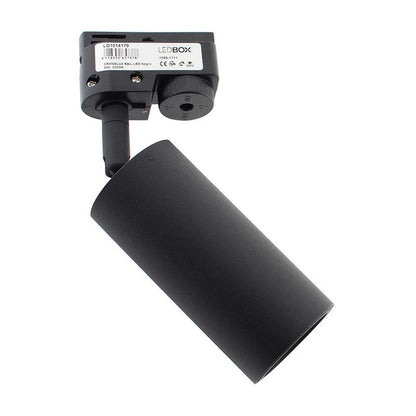 Foco Carril Monofásico Mini Cronolux Rail Led Negro 9w, Blanco Frío_3