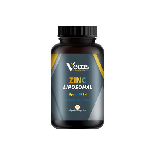 Zinc Liposomal Vecos 90 Cápsulas | Salud Inmunológica, Piel, Cabello Y Uñas_0