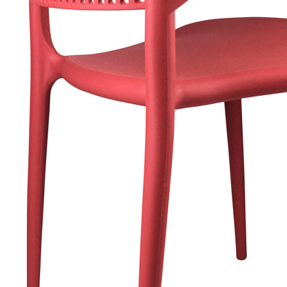 Pack 4 Sillas De Exterior Apilables Marilyn 75x47x49,5cm Thinia Home_4
