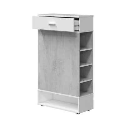 Zapatero 1 Cajón Multiusos Melamina, Blanco, 67 X 119 X 28cm_3