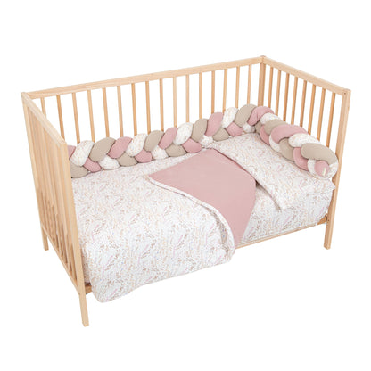 Niza Protector Trenza Chichonera Para Bebé 230 Cm Bimbidreams | Protección Suave Para Dormir Sin Golpes_2