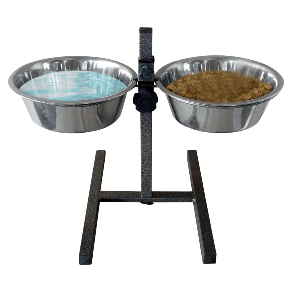 Jack And Vanilla Comederos Con Soporte De Mascotas Bon Appetit 2x3,9 L_1