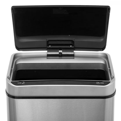Wellhome Papelera Rectangular Con Sensor 40l_4