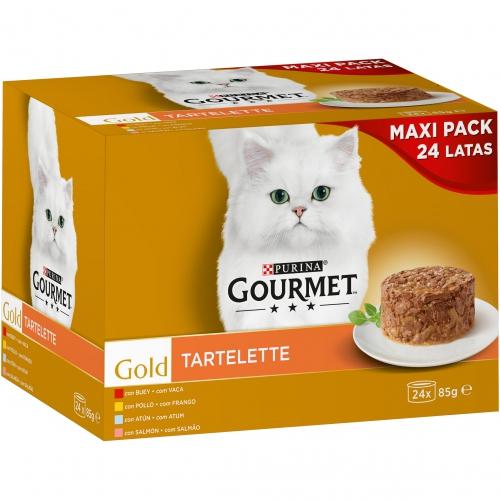 Embalagem sortida de tarteletes GOURMET GOLD (24 x 85 g)