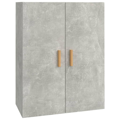 Armario Colgante De Pared Gris Hormigón 69,5x34x90 Cm / Vetonek_0