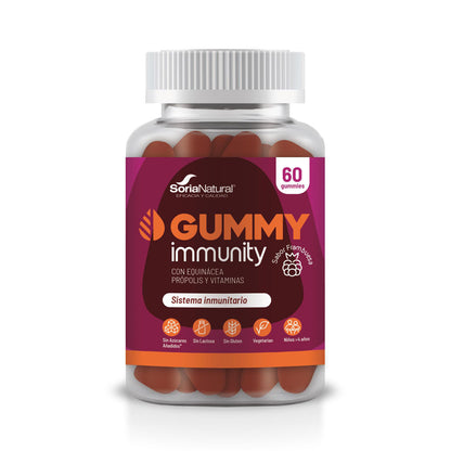 Gomas de imunidade, Soria Natural, 60 comprimidos