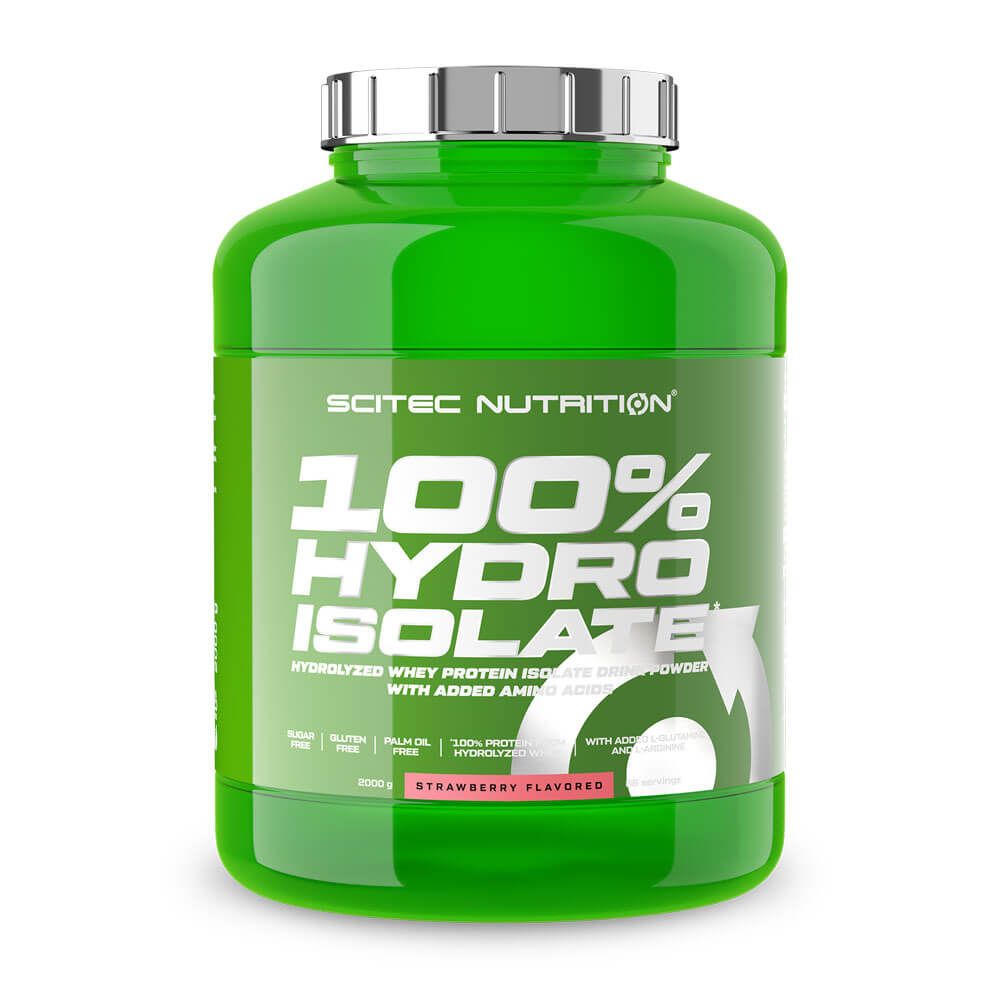 100% Hydro Isolate - 2kg - Fresa - Proteína Hidrolizada De Suero - Scitec Nutrition_0