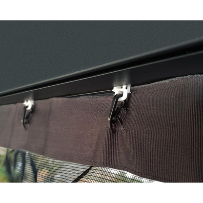 Conjunto de mosquiteiro para gazebo Dallas 360x422 cm 