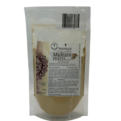 Namasté Arcilla Natural Multani Mitti 100g_1