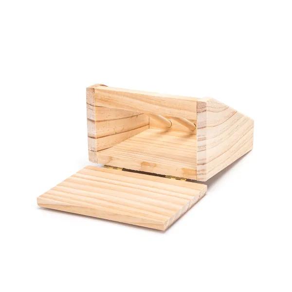 Alimentador de feno de madeira Nobleza