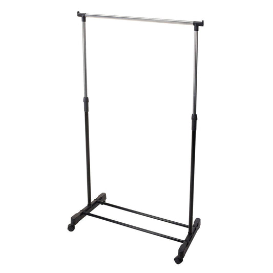 Well Home Estanteria Perchero Con Ruedas Acero Inoxidable H.90-160cm_0