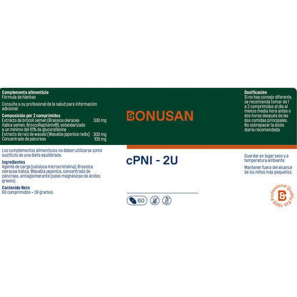 Bónus cPNI – 2U 60 comprimidos