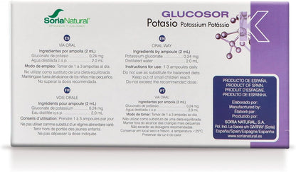Glucosor Potássio Soria Natural 12 ampolas