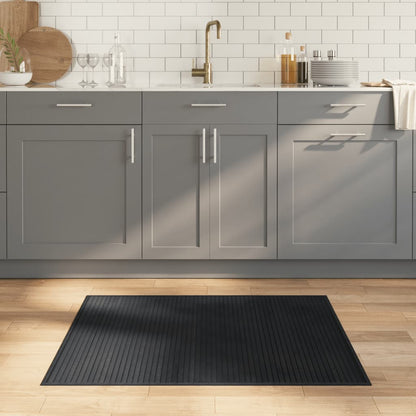 Vidaxl Alfombra Rectangular Bambú Gris 80x100 Cm_1