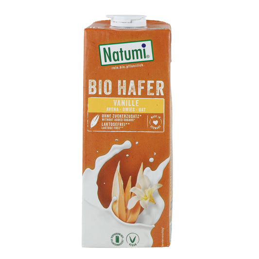 Bebida Biológica de Aveia e Baunilha Natumi 1 L