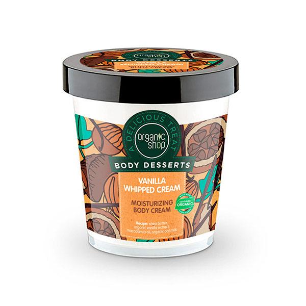 Creme Hidratante Corporal Baunilha Chantilly Organic Shop 450 ml