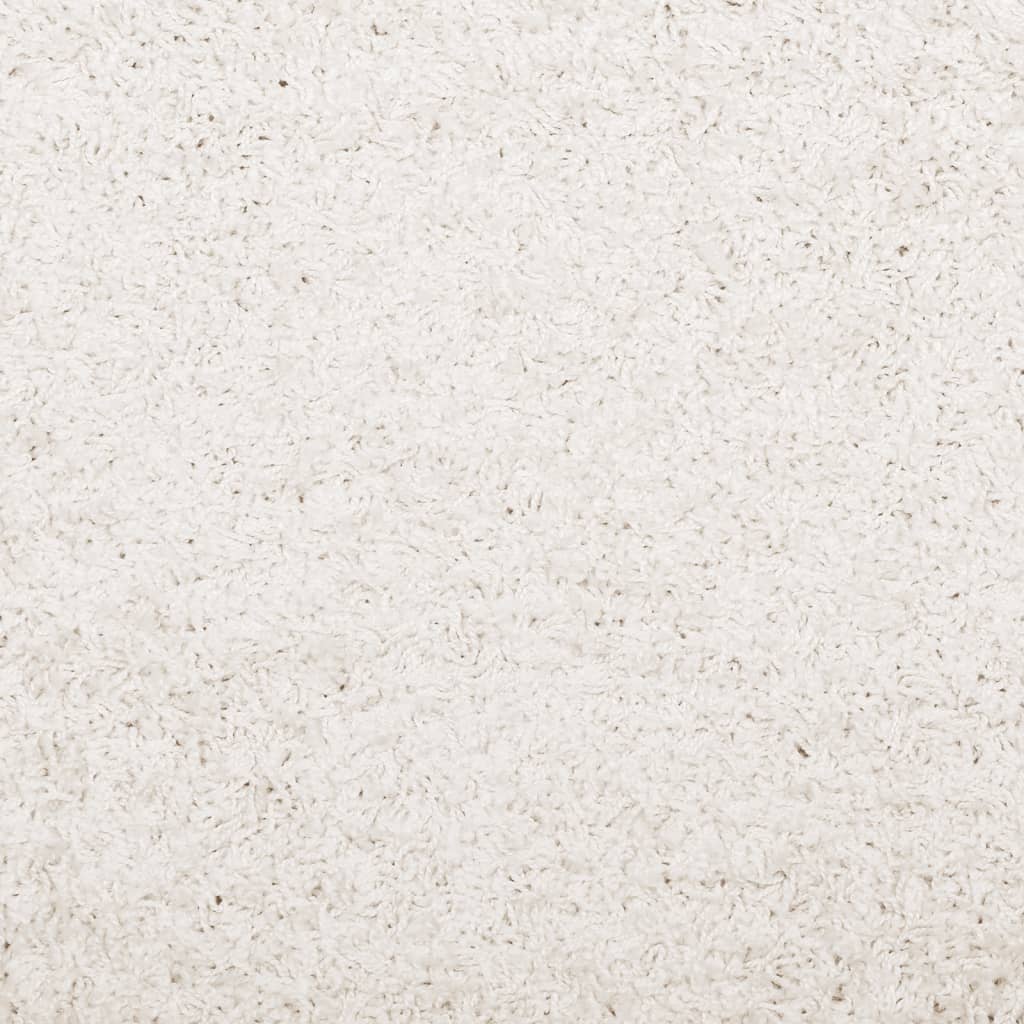 Alfombra Peluda De Pelo Largo Moderna Pamplona Crema Ø 280 Cm / Vetonek_2