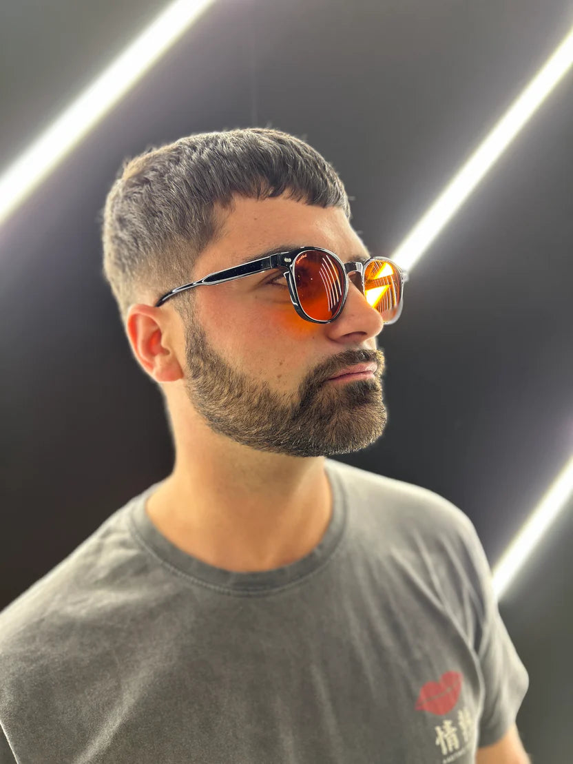 Gafas Premium Naranjas Reducción De Fatiga Visual_5
