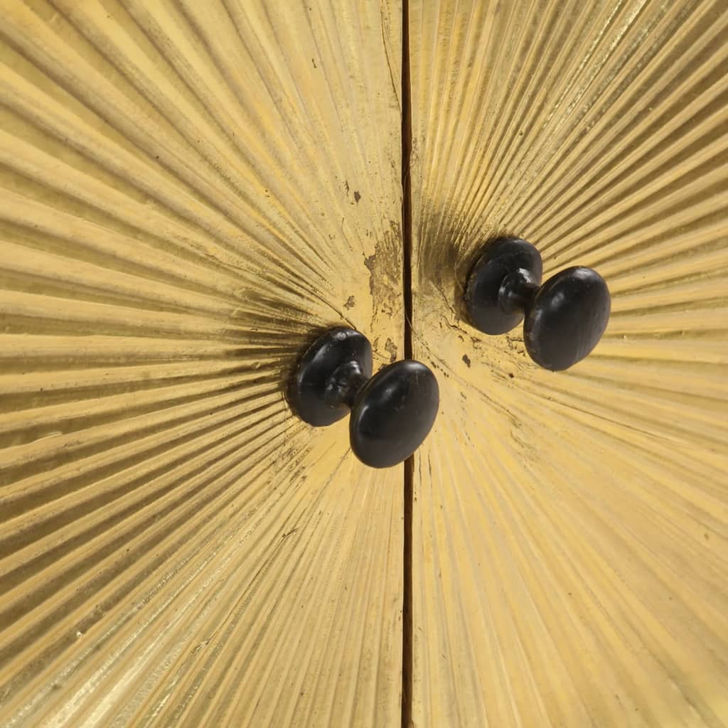 Mesa De Centro De Madera Maciza De Mango 90x50x45cm_3