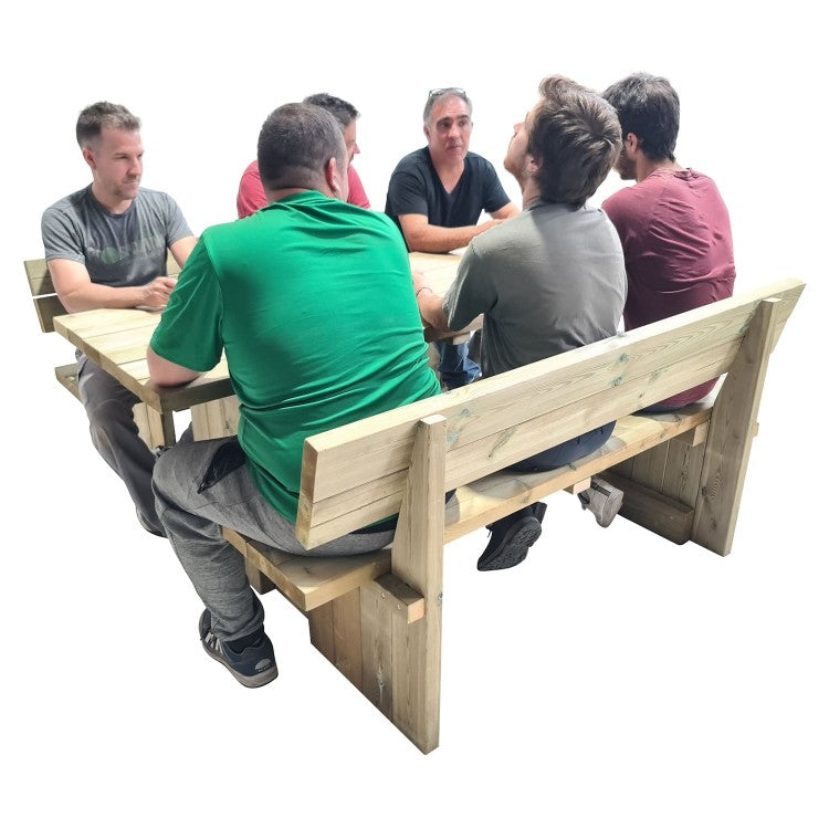 Mesa De Picnic Masgames Canet Mesa Con Respaldo._1