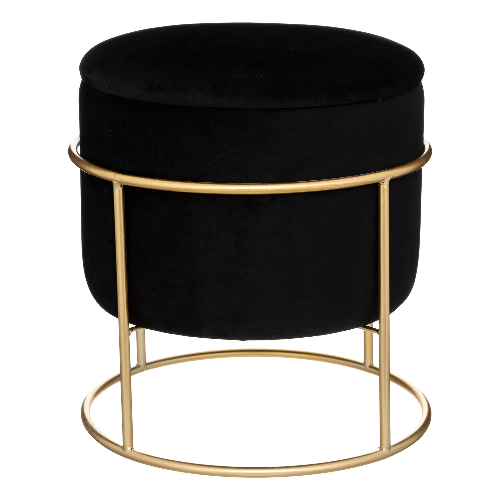 Well Home - Puff De Terciopelo Negro eliane_0