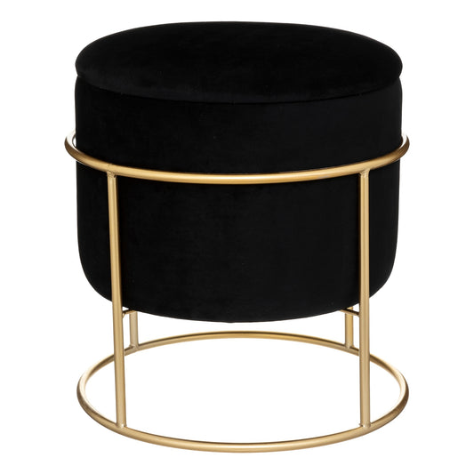Well Home - Puff De Terciopelo Negro eliane_0