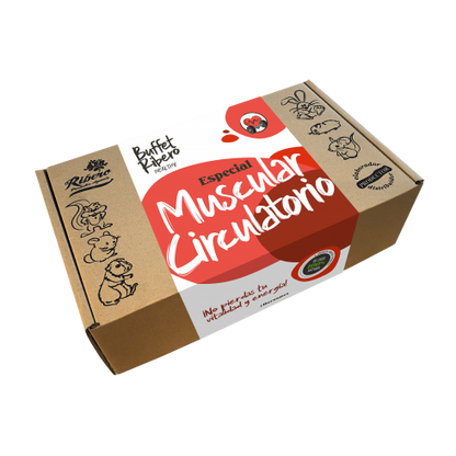 Buffet Circulatório Muscular Saudável para Coelhos e Roedores Ribero