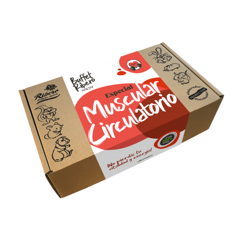 Buffet Circulatório Muscular Saudável para Coelhos e Roedores Ribero