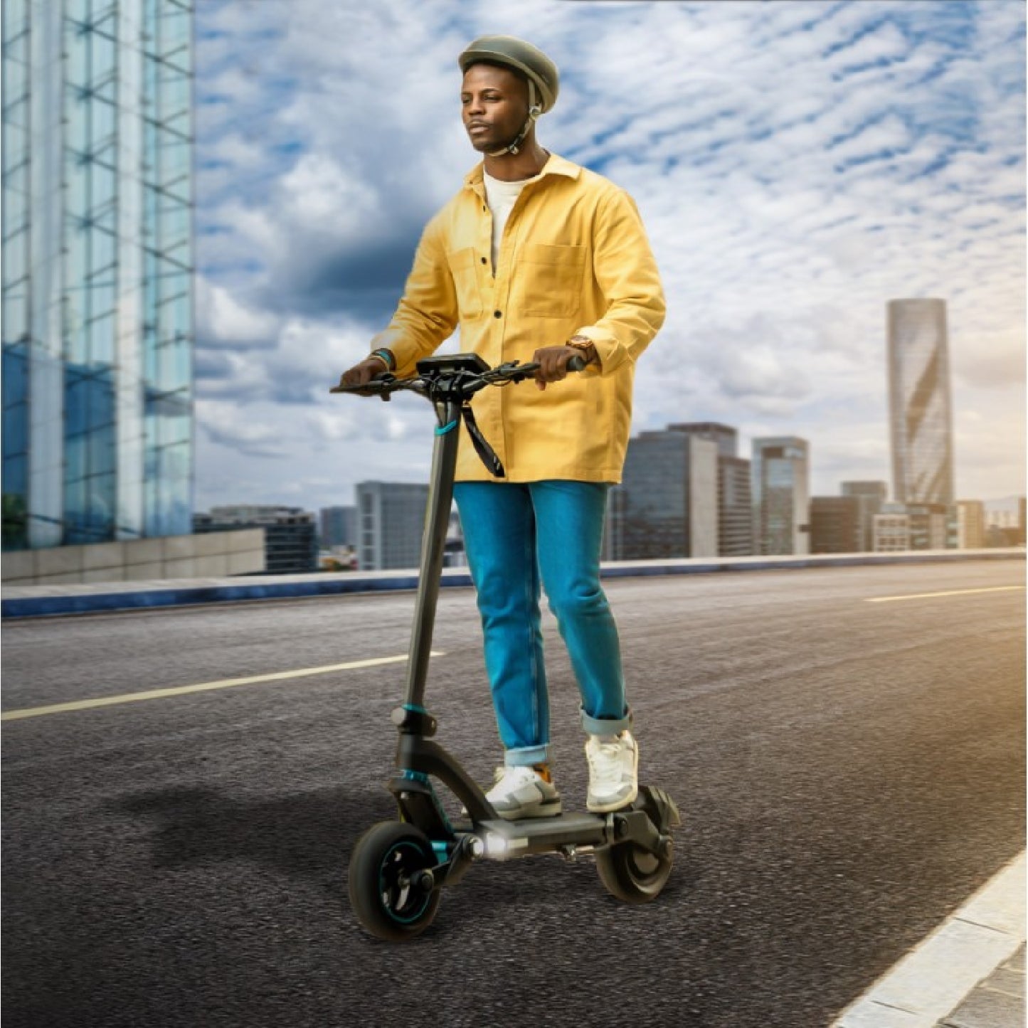 Patinete Eléctrico Bongo Serie Z+ On Road X. Potencia Máxima 1000 W, Suspensión Dinámica De Doble Brazo, Autonomía Hasta 55 Km, Tracción Trasera, Tr_2