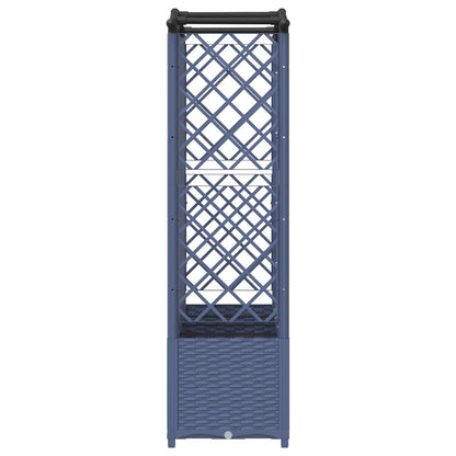 Cama Elevada Con Trellis Y Techo Gris 204 X 40 X 138 Cm Pp_3