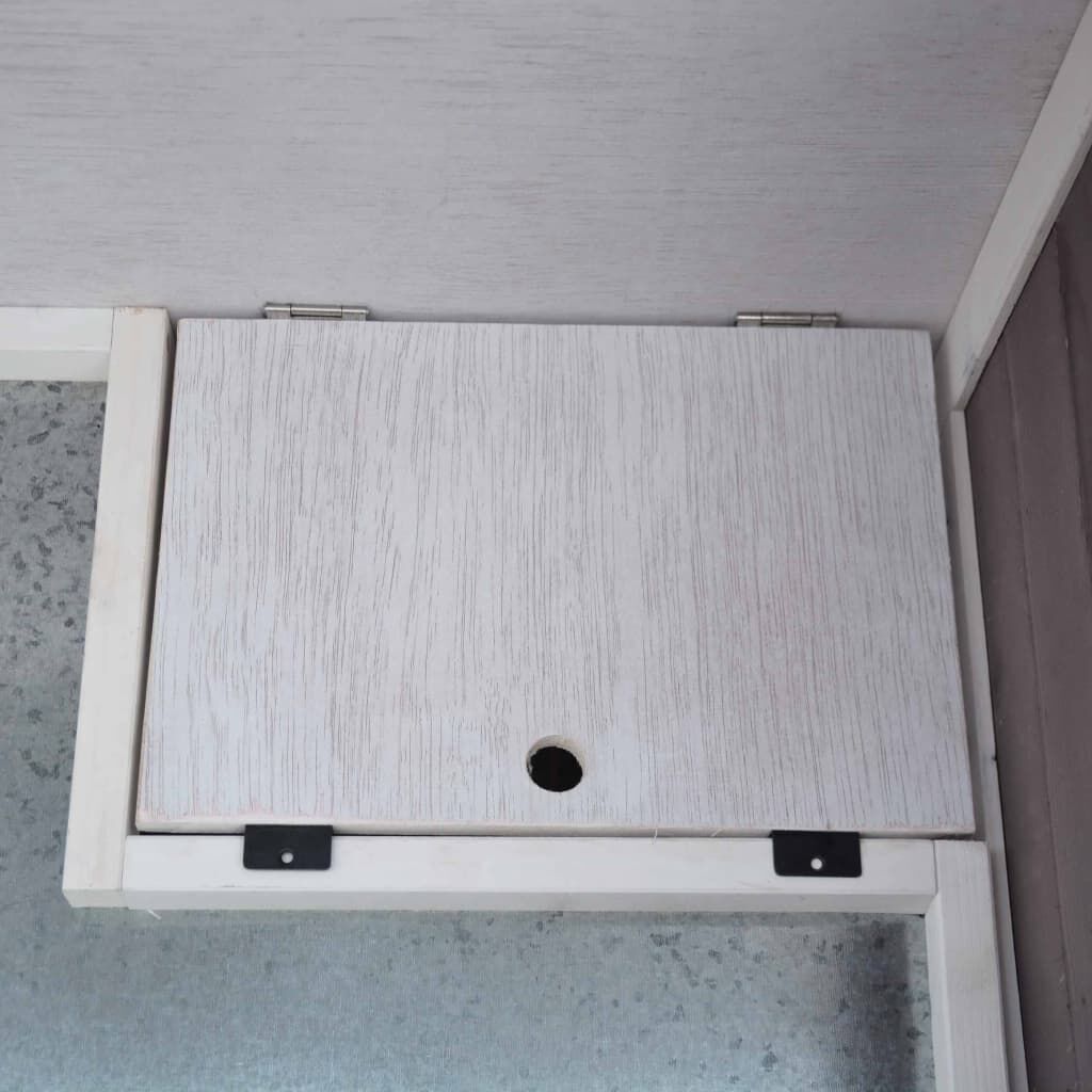 @pet Conejera Bigfoot Madera Blanca 137x50x85 Cm 26024_3