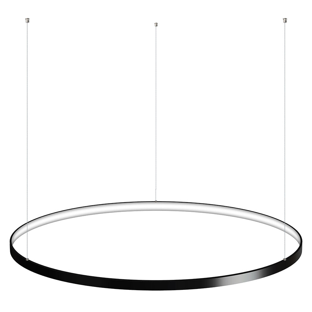 Luminaria Colgante Cycle In, 95w, Antracita, Ø100cm, Blanco Neutro_3
