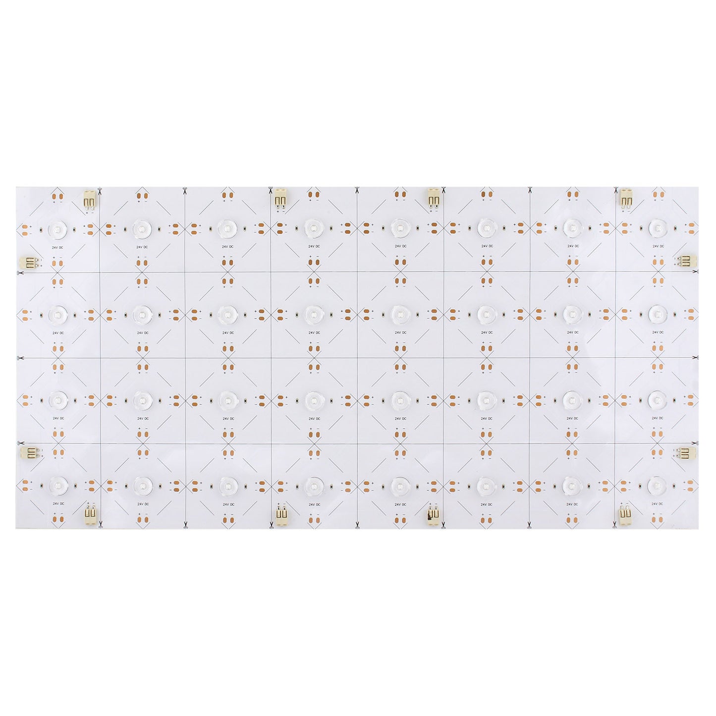 Hoja Flexible Ip20, 240*480mm, 32led, Dc24v, 25w, Blanco Frío_0