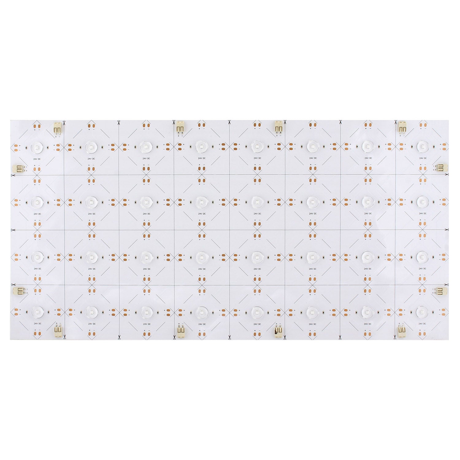 Hoja Flexible Ip20, 240*480mm, 32led, Dc24v, 25w, Blanco Frío_1