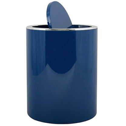Cubo De Basura Msv as Kamaka 6 Litros De Plastico En Color Azul Electrico Ø18,5 X 26 Cm