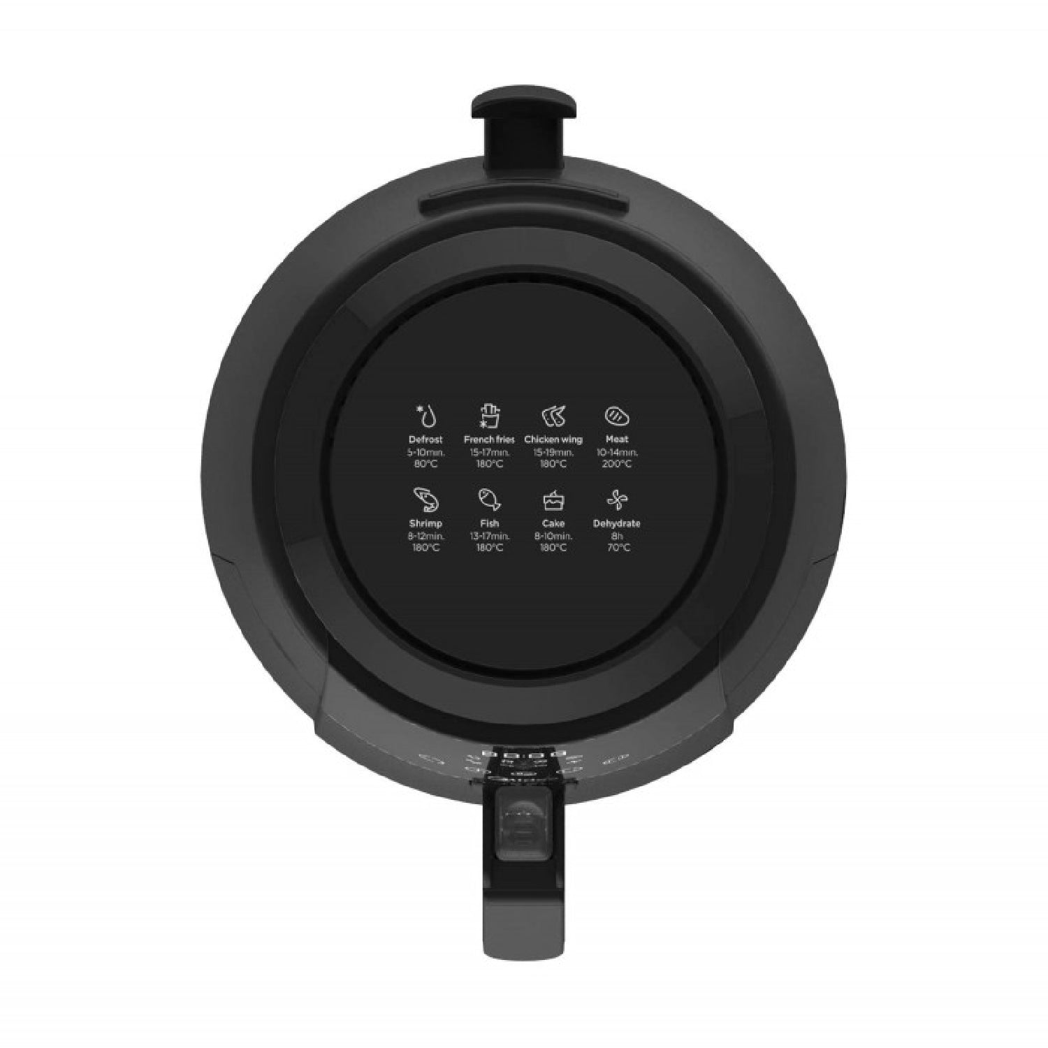 Evvo Freidora Sin Aceite Tasty Fryer - 1500w, Tecnología Dual Cyclone, Multifunción, Hasta 200º (capacidad: 5 Litros)_2