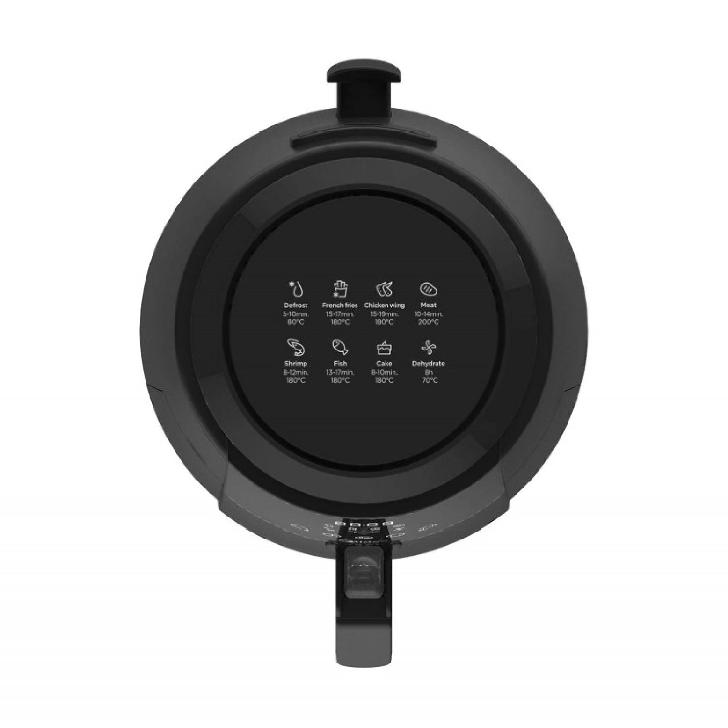 Evvo Freidora Sin Aceite Tasty Fryer - 1500w, Tecnología Dual Cyclone, Multifunción, Hasta 200º (capacidad: 3,5 Litros)_2