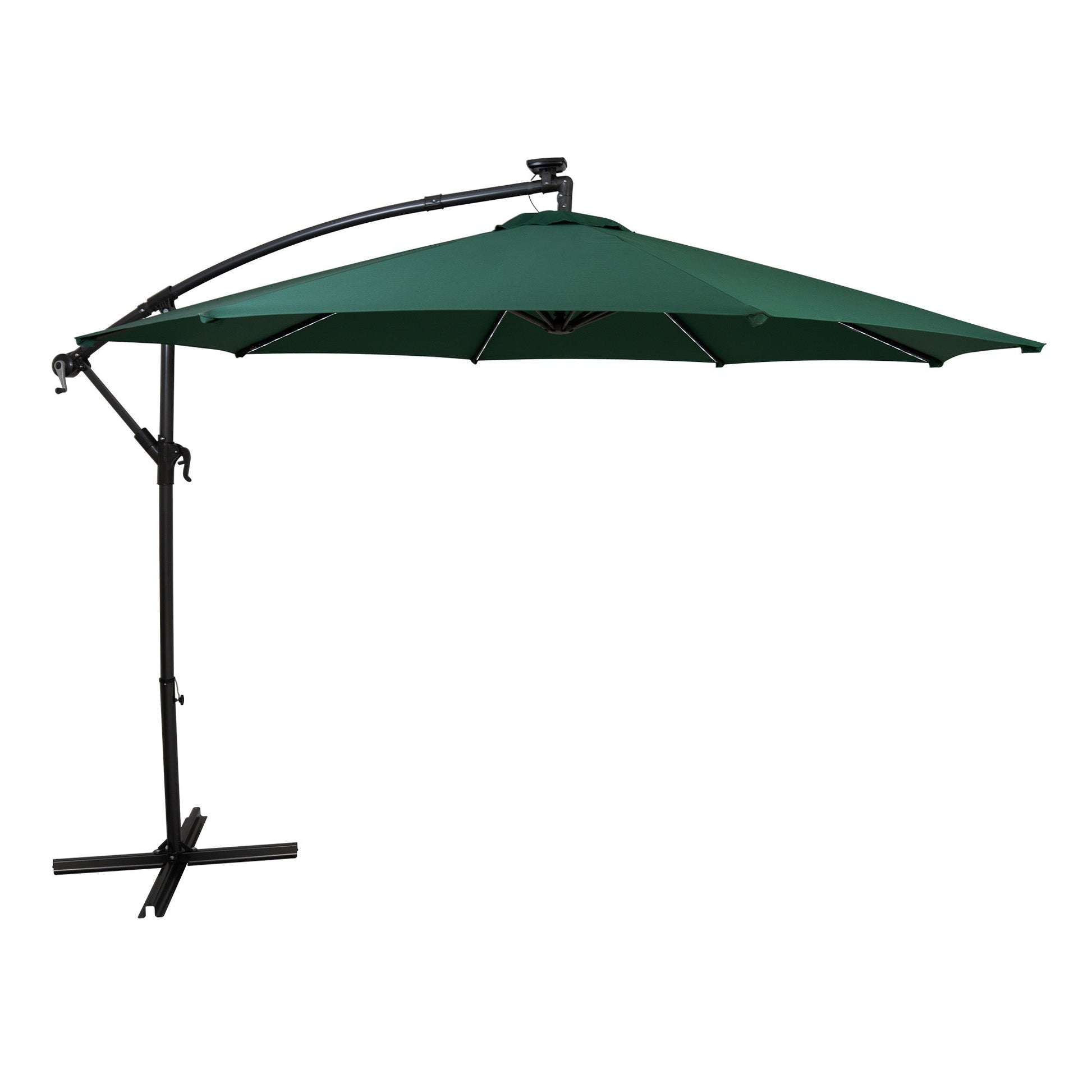 Parasol Excéntrico Led De 3 M – Verde_0