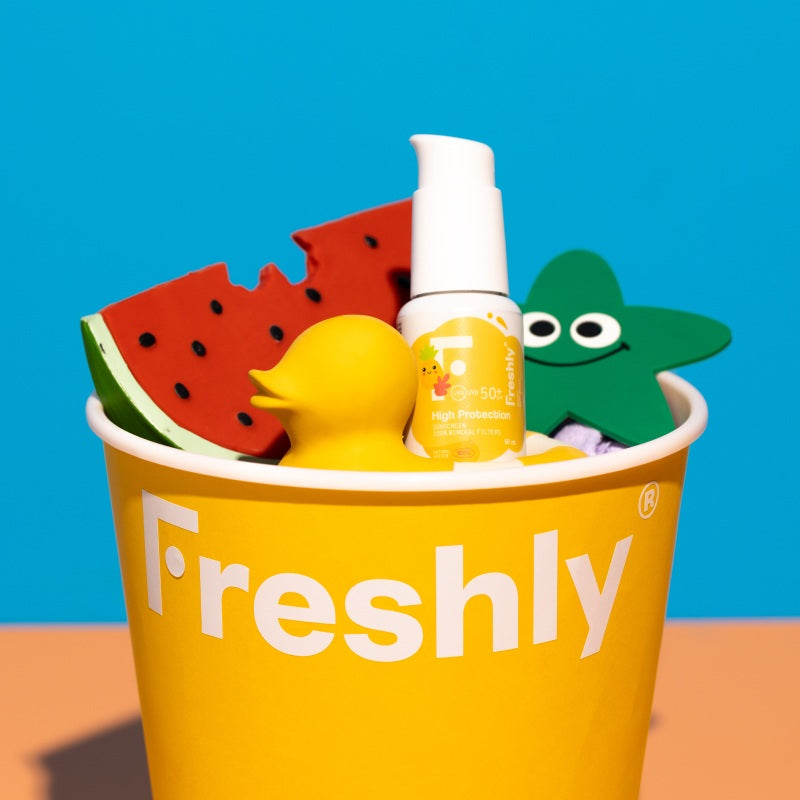 Protetor solar de alta proteção FPS 50+ Freshly Cosmetics WOW tamanho 100ml