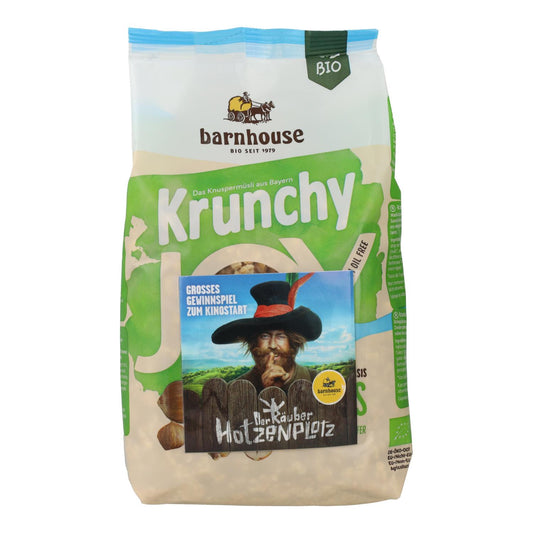 Muesli Krunchy Joy Biológico Barnhouse com Avelãs 375g
