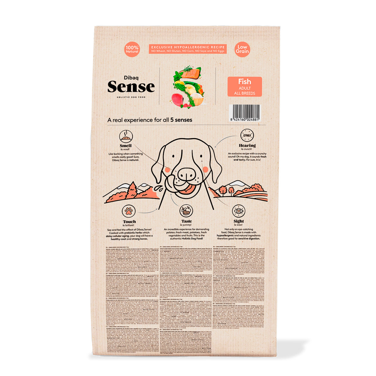 Dibaq Sense Low Grain Adulto Salmón Y Atún 12 Kg_1
