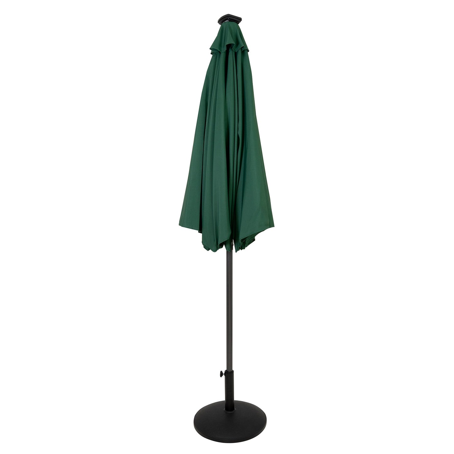 Parasol Led Inclinable 2,7 M Con Base – Verde_1