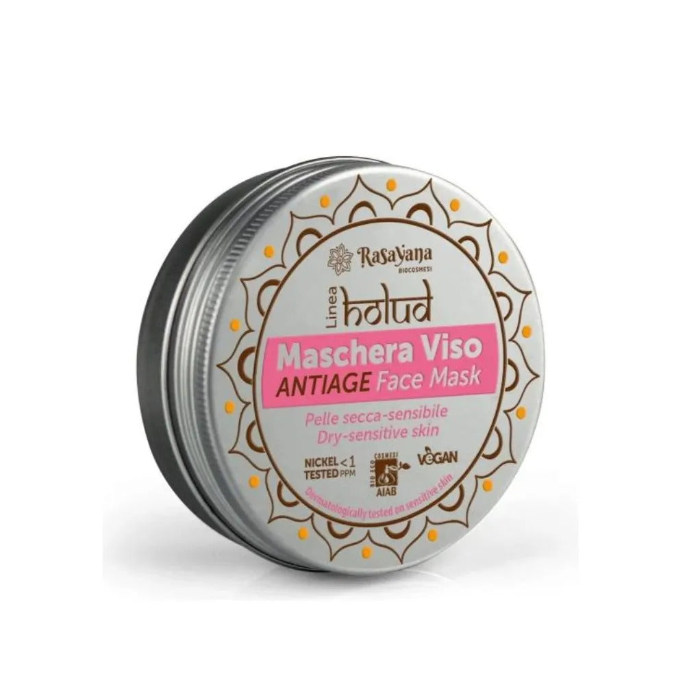 Máscara Facial Holud-anti-aging Para Piel Seca Y Sensible Rasayana Biocosmesi 60ml_0