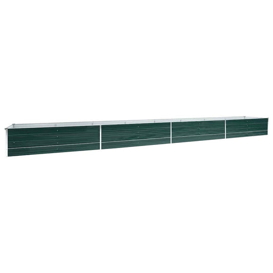 Arriate De Acero Galvanizado Verde 600x80x45 Cm_0