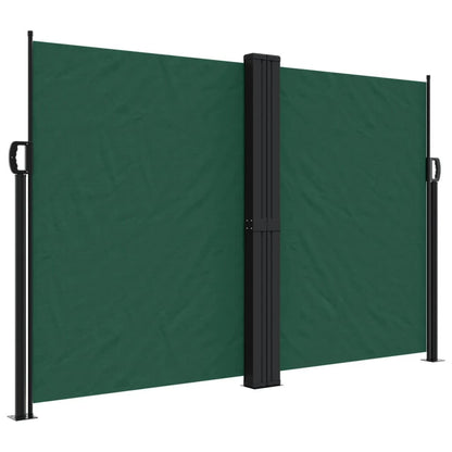 Vidaxl Toldo Lateral Retráctil Verde Oscuro 160x600 Cm_0
