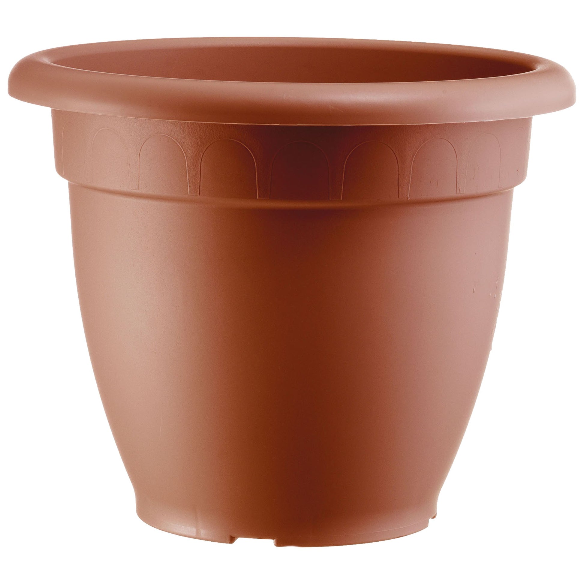 Maceta En Forma De Campana Ø Cm 30 Terracota_0