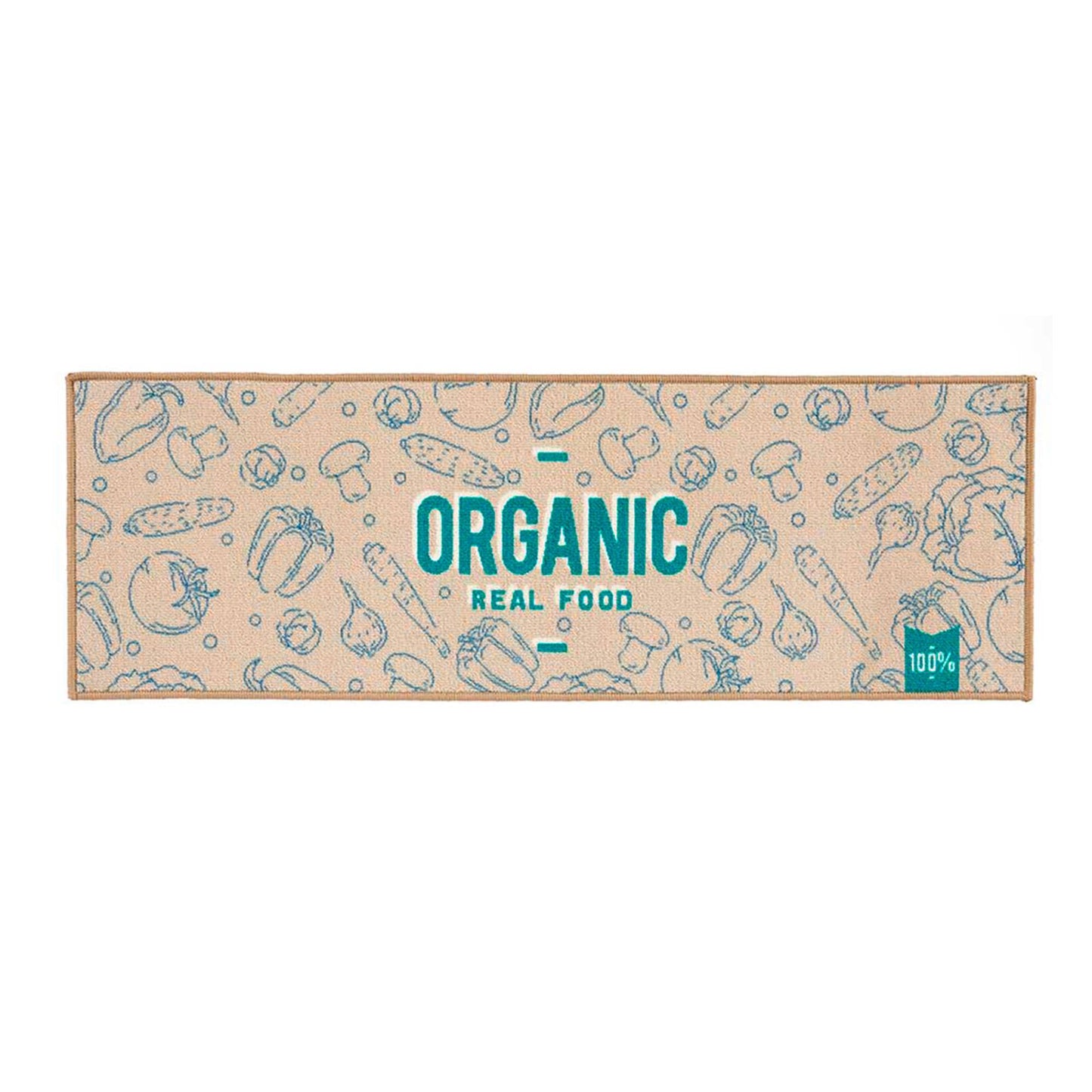 Alfombra Organic Kinvara 40x120cm – Tamaño Grande Y Diseño Ecológico_0