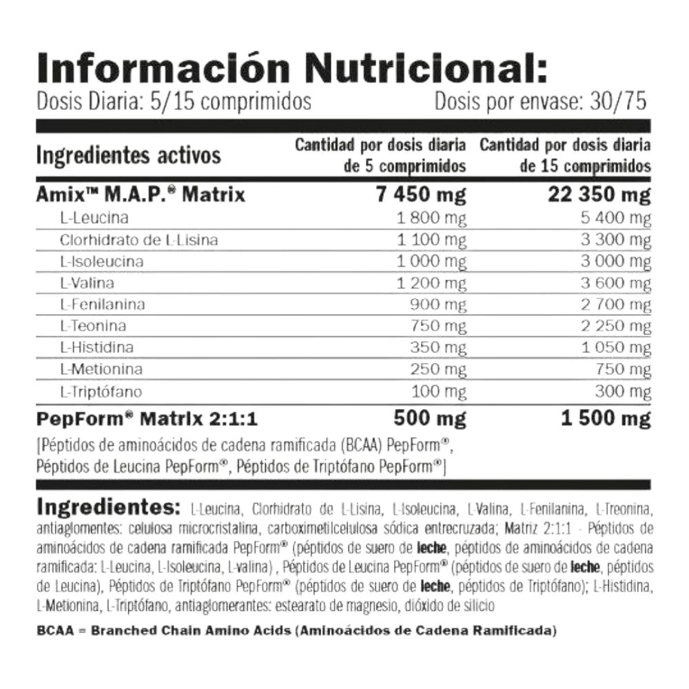 Map Muscle Amino Power 375 Tab_1