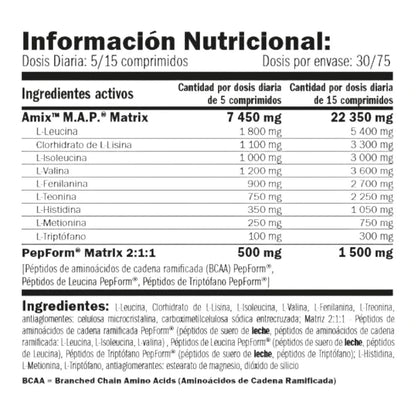 Map Muscle Amino Power 375 Tab_1