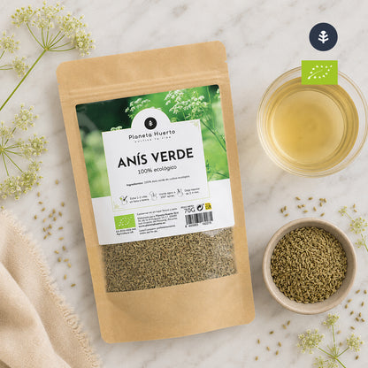 Sementes de anis verde ECO Planeta Huerto 70g
